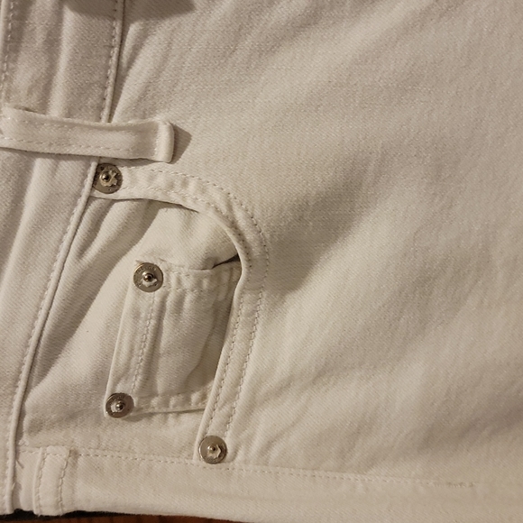 rag & bone The Dre Aged Bright White Jean Size: 25 - Picture 4 of 16
